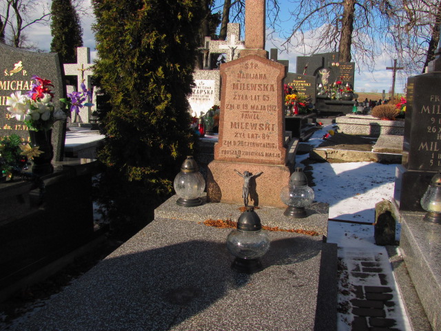 Grób Marijana Milewska